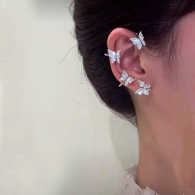 View Butterfly Ear Cuffs